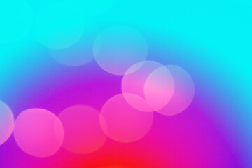 Colorful blurred light abstract background with bokeh
