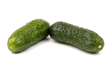 cucumber vegetable isolated on white background