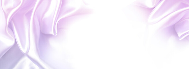 The movement of the fabric, the banner background.