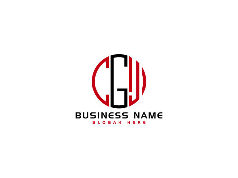 Letter CGJ Logo Icon Vector Image Design For New Business