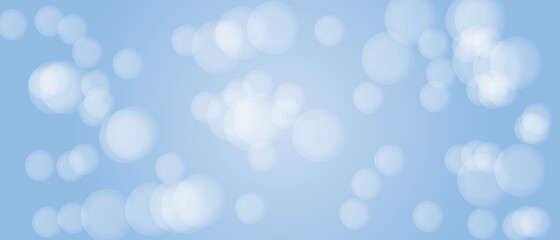 abstract light blue summer bokeh blurred background