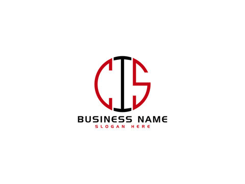 Letter CIS Logo Icon Vector Image Design For New Business