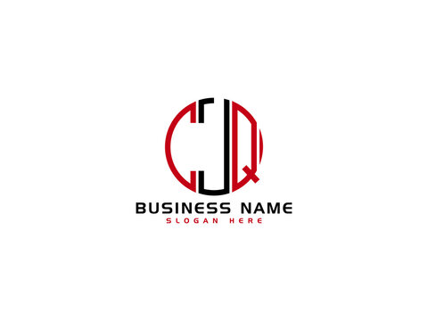 Letter CJQ Logo Icon Vector Image Design For New Business