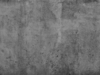 Fototapeta premium Black and white background, rough texture, looks like a cement floor for background or advertising text.