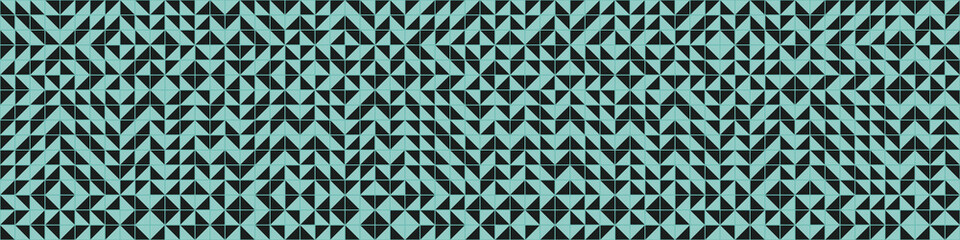 Obraz premium Abstract Geometric Pattern generative computational art illustration