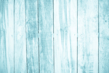 Old grunge wood plank texture background. Vintage blue wooden board wall.