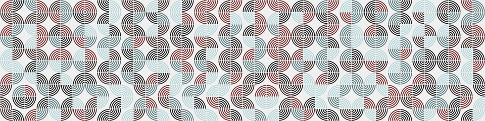 Obraz premium Abstract Geometric Pattern generative computational art illustration
