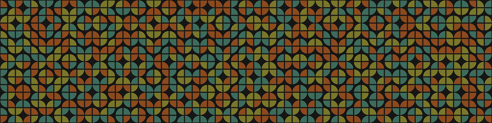 Abstract Geometric Pattern generative computational art illustration