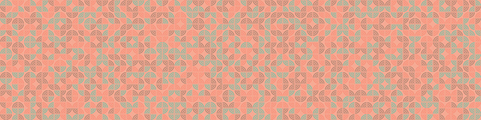 Abstract Geometric Pattern generative computational art illustration