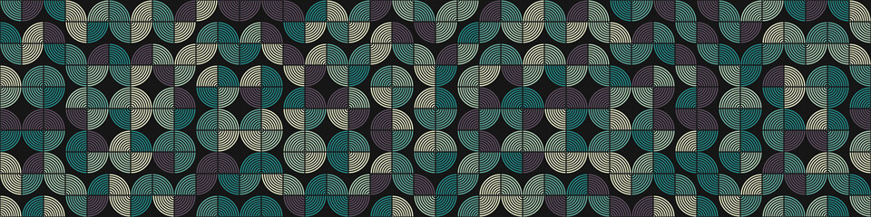 Abstract Geometric Pattern generative computational art illustration