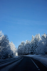 road in winter