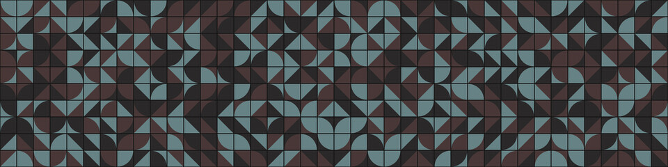 Obraz premium Abstract Geometric Pattern generative computational art illustration