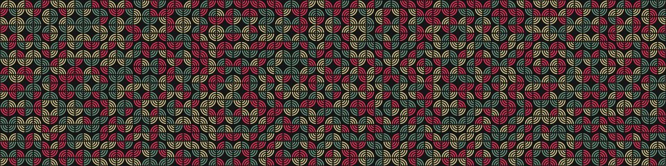 Abstract Geometric Pattern generative computational art illustration