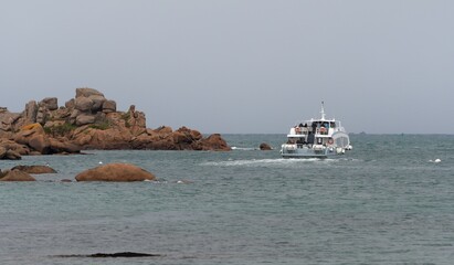 ploumanach in Brittany France