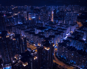 Obraz premium city at night