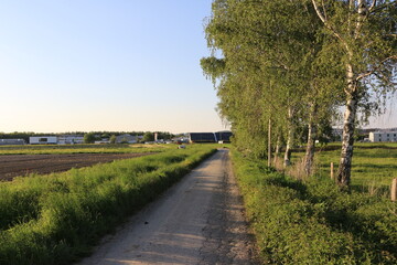 Blick auf das Industriegebiet 