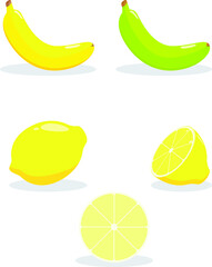 Fresh Banana And Lemon