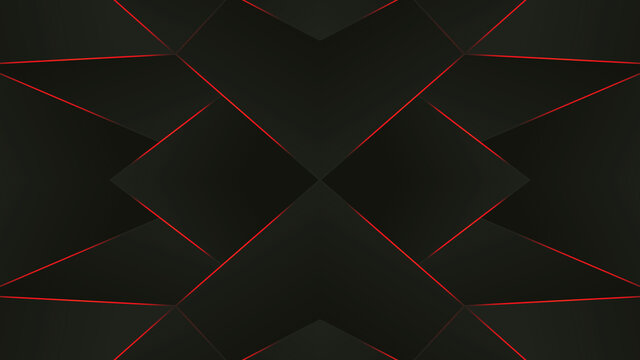 A creative beautiful Illustration design abstract in black background.