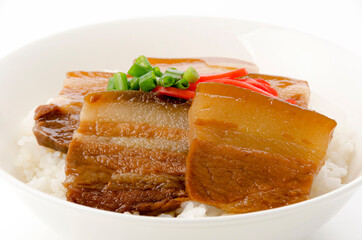 豚バラ丼