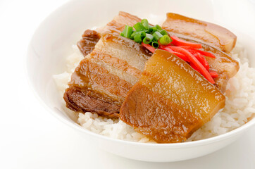 豚バラ丼