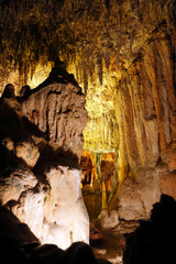 Eingang zu den Tropfsteinhöhlen Coves dels Hams in Manacor. Mallorca, Spanien, Europa   --  
Entrance to the stalac
Entrance to the stalactite caves Coves dels Hams in Manacor. Mallorca, Spain, Europe