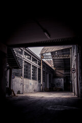 old abandoned building