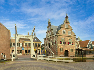Fototapeta premium De Rijp, Noord-Holland province, THe Netherlands