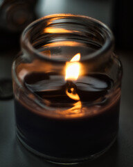 Candle closeup