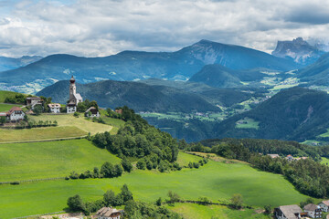 italy alto adige mountains church