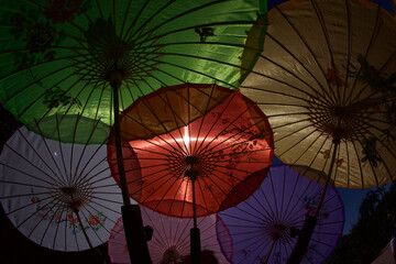 colorful umbrellas from China