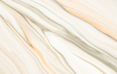 Obraz premium Marble wall white brown pattern ink swirl yellow green graphic background abstract light elegant grey for floor plan ceramic counter texture tile gray silver background natural for interior decoration