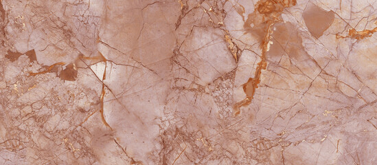 Polished Pink marble. Real natural marble stone texture and surface background.