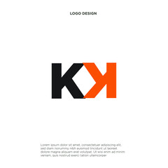 Obraz premium Letter K Professional logo for all kinds of business