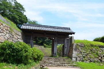 Fototapeta premium 鳥取城跡 西坂下御門