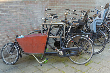 Fototapeta na wymiar Cargo Bicycle