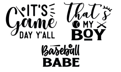 New Baseball SVG Design template