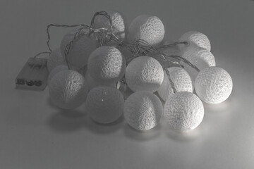 Cotton balls led decoration lighting