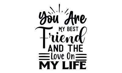 New Friendship SVG T-shirt Design template