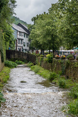 Fototapeta na wymiar Bad Münstereifel, one day before the devastating floods