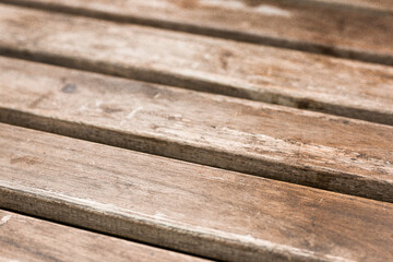 Outdoor wooden bench/table background