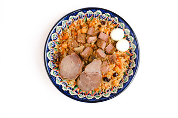 pilaf on a plate