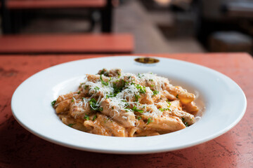 chicken ala vodka pasta 