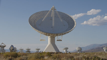 Satellite Deep Space Radar Dish Observatory