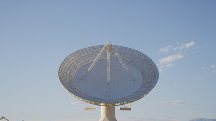 Satellite Deep Space Radar Dish Observatory