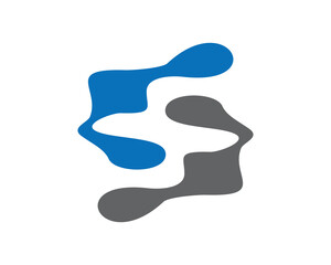 s letter logo template 1
