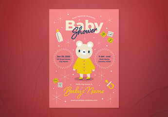 Baby Shower Flyer