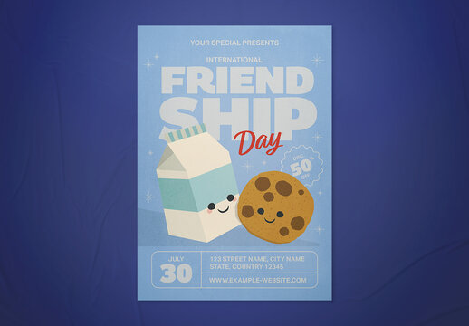 International Friendship Day Flyer