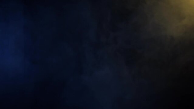 Overlay footage of smoke with some dramatic lighting in full HD resolution.