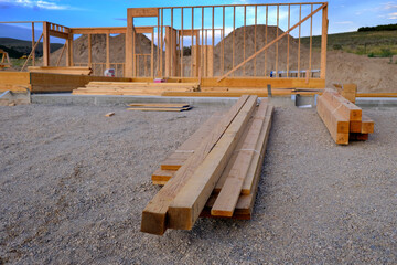 Home Construction Building Structure Wood Frame