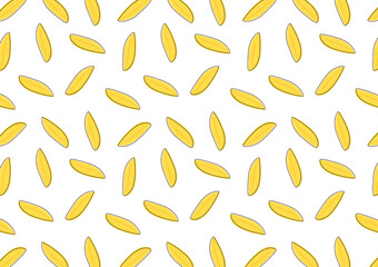 Rice vector. Rice pattern pattern wallpaper. Paddy icon vector. Paddy pattern.